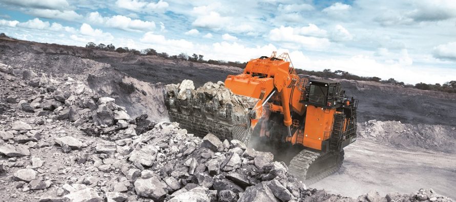 Hitachi introduce cinci excavatoare miniere cu acţionare electrică – seria EX-6