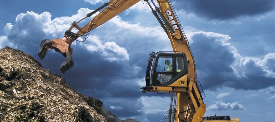 CASE launched new CX290D crawler excavator designed for material handling at Bauma 2016