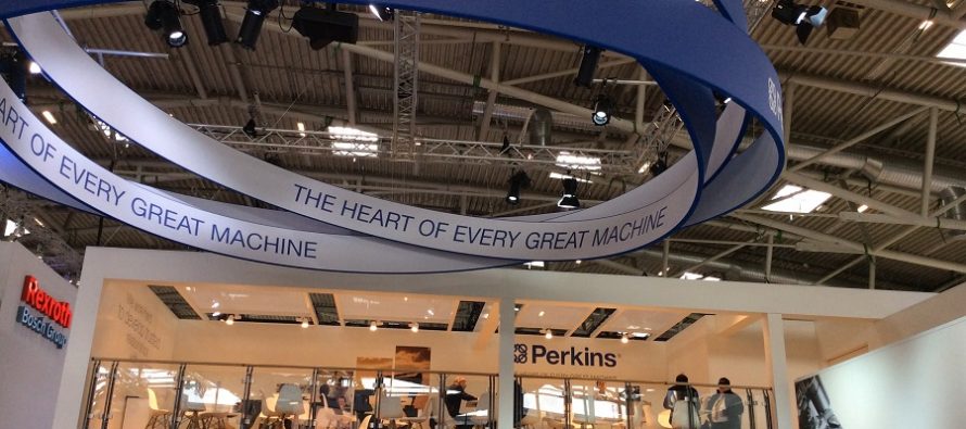 New Perkins Syncro 2.8 and 3.6 litre engines launched at Bauma
