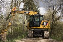 Cat M315F & M317F wheeled excavators – agility and performance