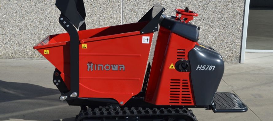 New tracked minidumper HS701 with petrol engine