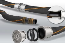 Versatile and robust mining hose system with wear indication