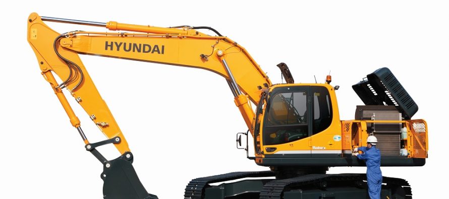 Hyundai introduce kit-uri de conversie a motoarelor pe excavatoare şi încărcătoare frontale