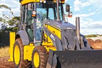 The new Bell L-series TLB (Tractor Loader Backhoe)