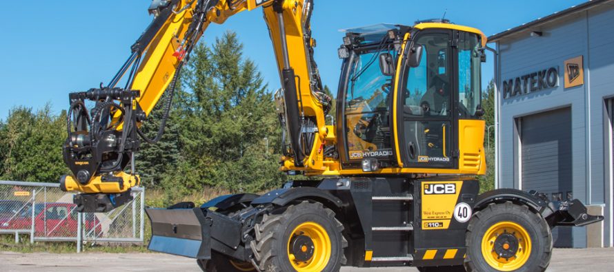 Engcon’s control systems for the new JCB Hydradig