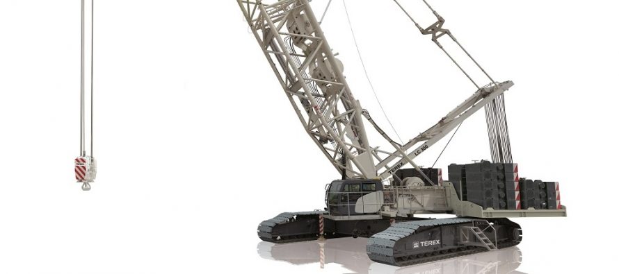 New Terex LC 300 crawler crane delivers high lift capacities in a design that improves operating efficiency
