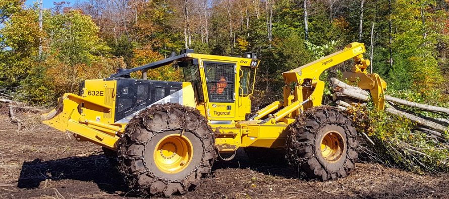 Tigercat goes bigger with 632E skidder