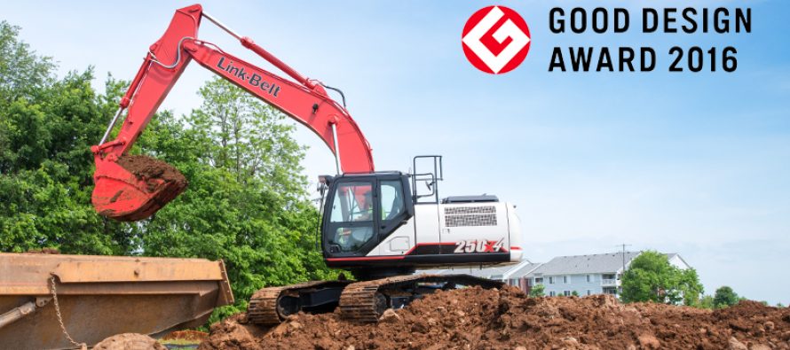 Link-Belt 250X4 excavator wins Good Design Award