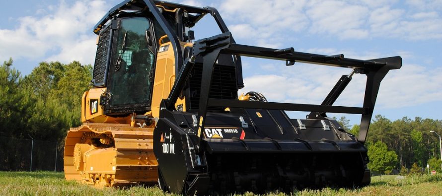 Cat D3K2 Mulcher – productive design with operator safety and comfort as priorities