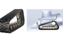 Noua linie Vortech de şenile din cauciuc pentru miniîncărcătoare compacte pe şenile