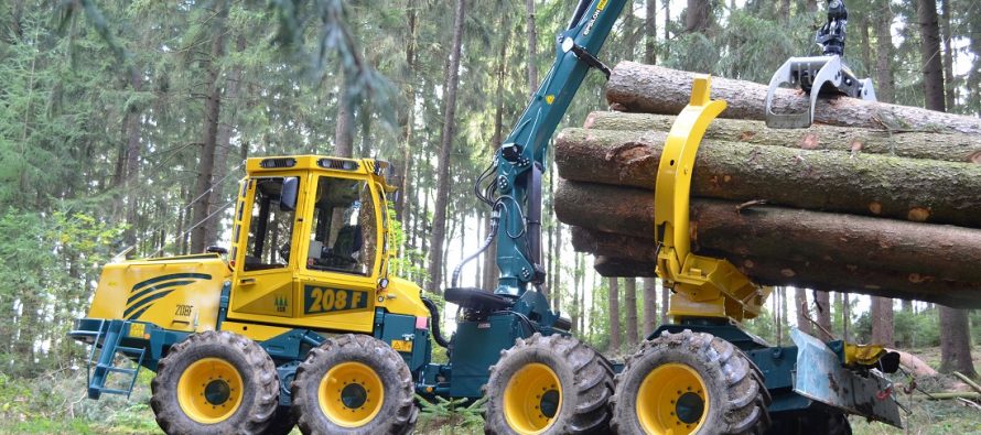 HSM to exhibit a combined forwarder and skidder at Elmia Wood