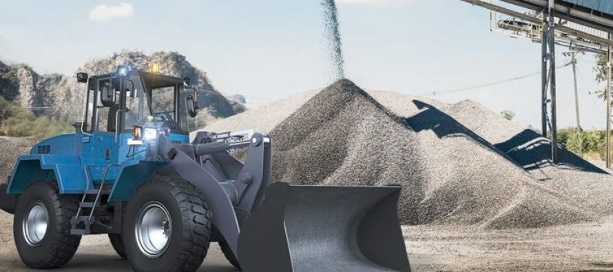 MOBA wheel loader scale expanded with mobile printer and USB interface