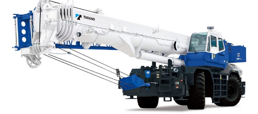 New 110 metric ton capacity rough terrain crane from Tadano