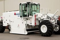 Large soil stabilizer-reclaimer handles challenging applications