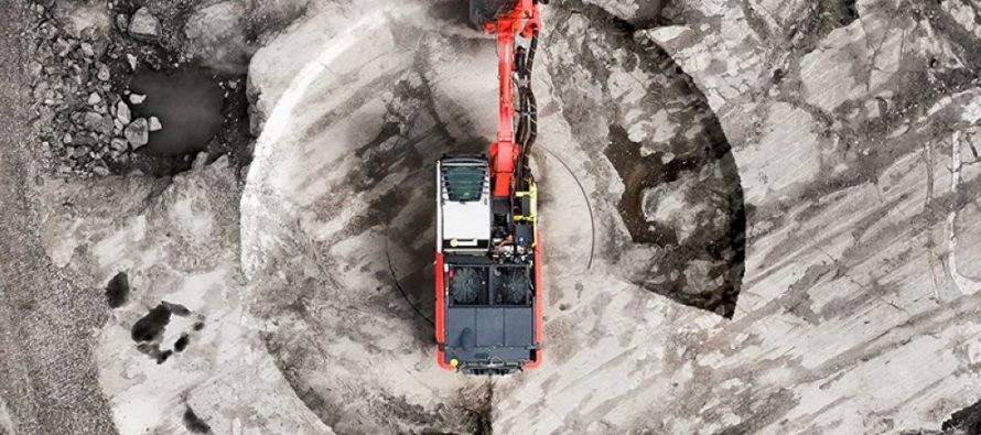 New Sandvik surface drill rig introduced at Steinexpo