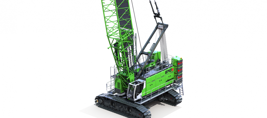 The new Sennebogen 6140 E joins the duty cycle crane series