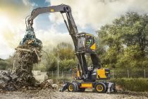 Noul EW240E este cel mai puternic excavator pentru manipularea materialelor de la Volvo CE
