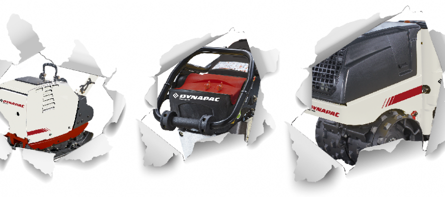 Dynapac to introduce a full range of light compaction equipment