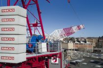 Raimondi launches the LR330 luffing jib crane with transformative heavy lifting technology