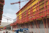 Project-specific formwork solution with high level of prefabrication