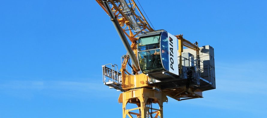 Potain launches its first hydraulic topless luffing jib crane