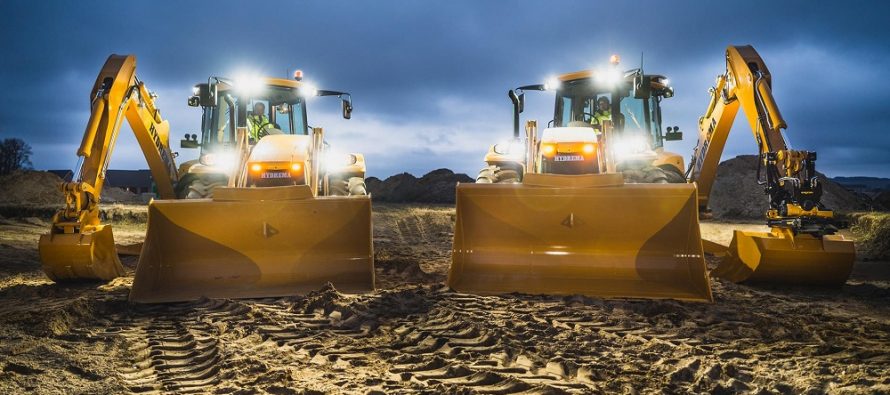 Hydrema is launching the newly designed generation of backhoe loaders