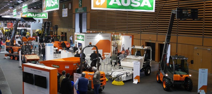 AUSA surprised attendees with its latest innovations at Intermat 2018