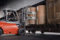 Toyota has launched the new Traigo80 heavy-duty electric forklift