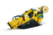 The new Vermeer SPX25 vibratory plow features a full-function remote control for great maneuverability