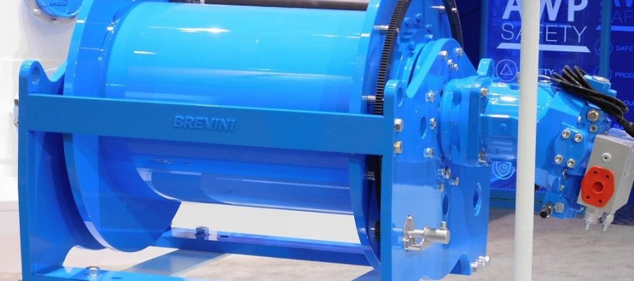 Dana has launched new series of Brevini winches at Intermat 2018