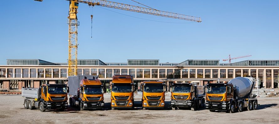 Iveco presented the new Stralis X-WAY and its sustainable vehicle ranges for the construction industry at Intermat 2018