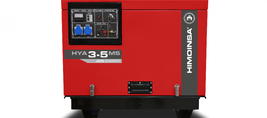 Un nou generator portabil de la Himoinsa, compact, ușor de transportat și fonoizolat