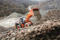 Hitachi tackles toughest working conditions with the new ZW330-6 wheel loader