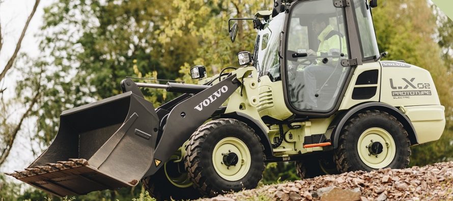 Volvo CE unveils electric compact wheel loader concept