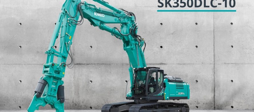 Kobelco introduce pe piața europeană cel mai mic model al său de excavator pentru demolări