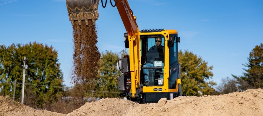 Cummins and Hyundai CE have jointly developed an electric powered mini excavator