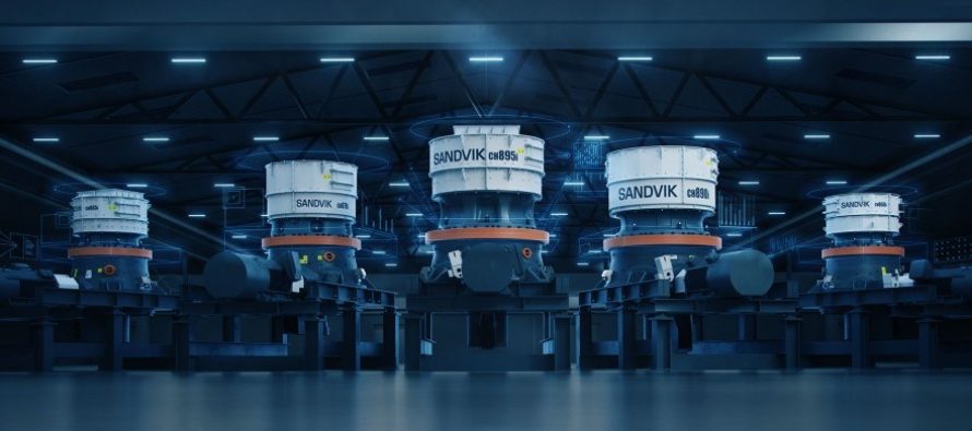 The new Sandvik CH800i series – a revolution in connected crushing