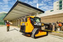 The JCB compact tracked teleskid is available for European markets