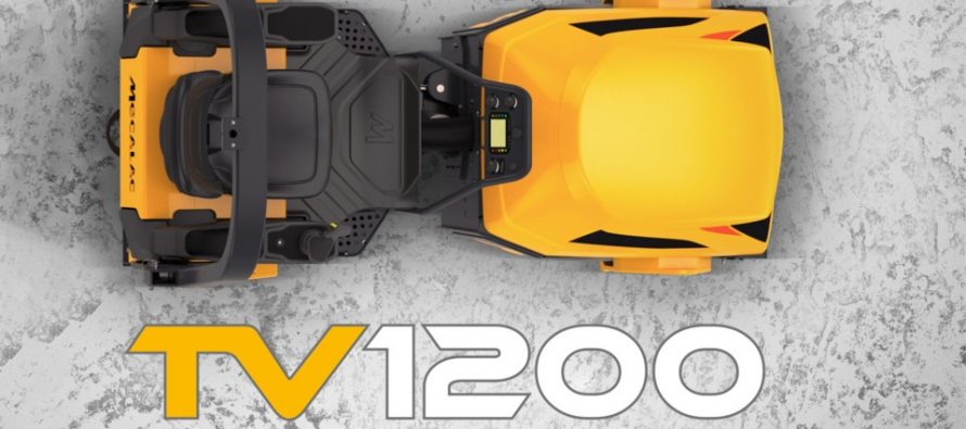 TV1200 tandem vibrating compaction roller nominated for the Innovation Award for Design at Bauma 2019