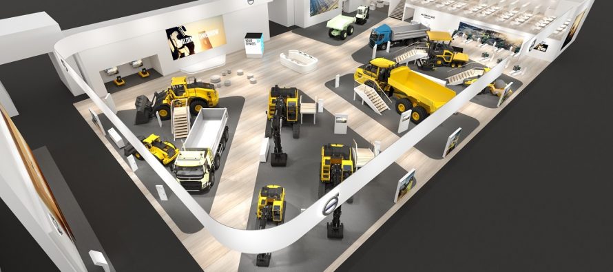 Volvo looks to the electric future at bauma 2019