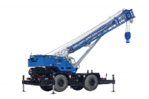 The GR-1200XL Rough-Terrain crane can handle very high lifting capacities