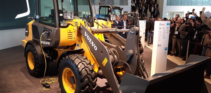 Volvo CE unveiled electric compact excavator and wheel loader at Bauma 2019