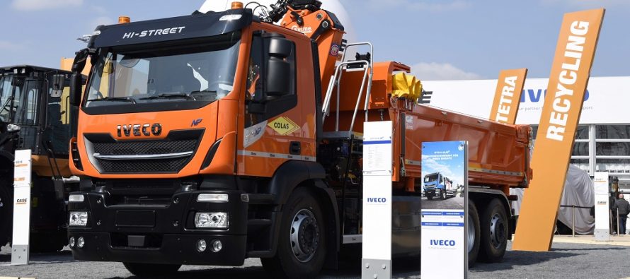 Iveco showcased its wide offer for the construction industry at Bauma 2019