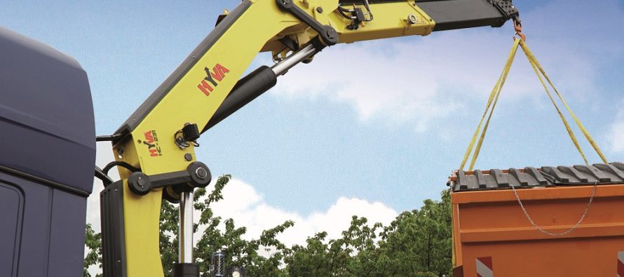 Hyva expands EDGE Line with the launch of 19-21 tm family cranes