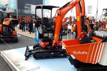 Kubota revealed new machines at Bauma 2019