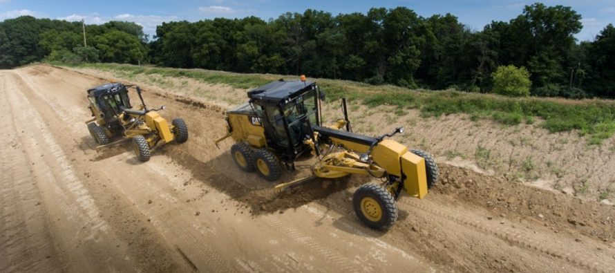 The new Next Generation Cat 120 motor grader designed to elevate production and lower costs