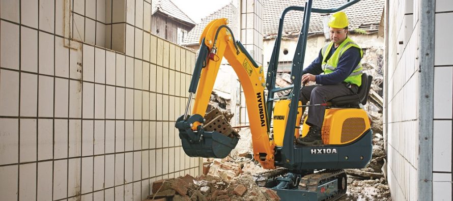 New Hyundai 1 tonne mini excavator premiered at Bauma 2019
