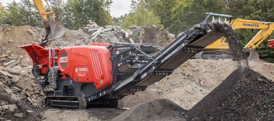 Terex Finlay J-1160 second-generation jaw crusher