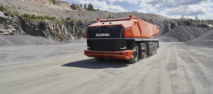Scania AXL dezvăluie noul concept de camion autonom fără cabină