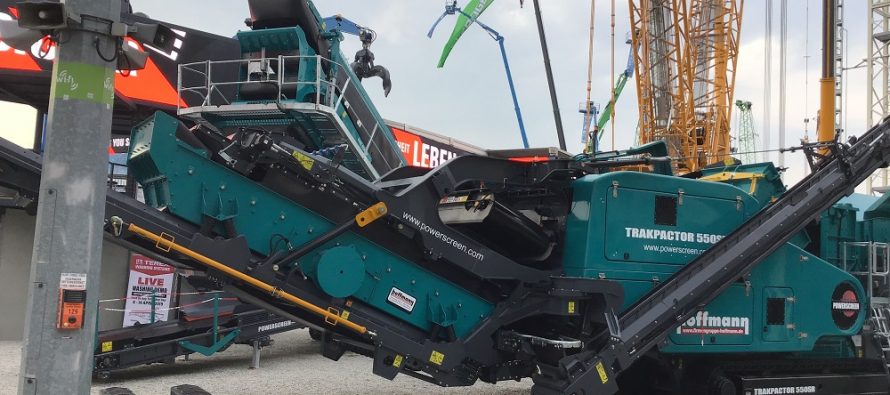 Powerscreen unveiled OMNI & upgraded products at bauma